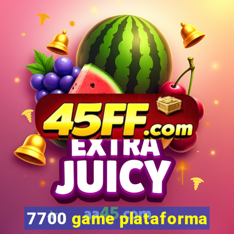 7700 game plataforma